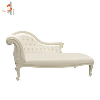 China French Modern Leather Storage Style OEM / ODM Chaise Lounges Sofas for sale