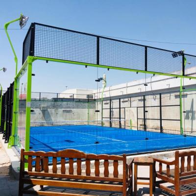 China Factory Wholesale Steel Paddle Tennis Court for sale