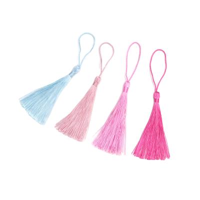 China Comfortable Chinese Style 7cm Headwear Decoration Multicolor Retro Tassel Fringe For Hair Accessories for sale