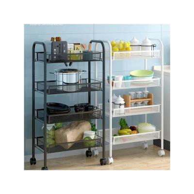 China Sustainable Storage Racks Racks Freestanding Organizer Household Kitchen Rack Carbon SteelHigh Performance Installation Kitchen Spice Rack for sale