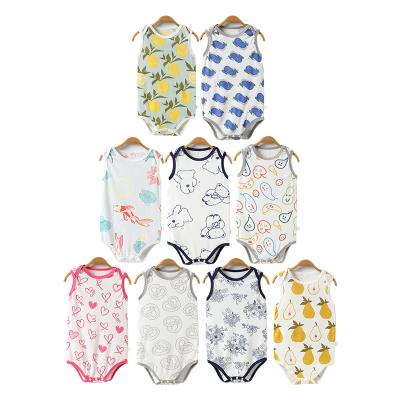 China Wholesale Daily Wear Summer Baby Home Sportswear Baby Vest Jumpsuit for sale