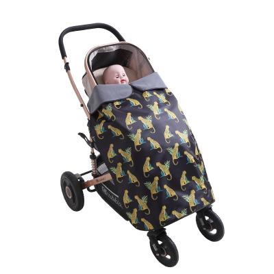 China Universal Waterproof and Windproof Weather Shield Universal Travel Baby Rain Cover Stroller Stroller Windproof Cover for sale