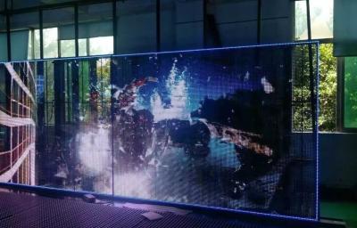 Chine Affichage LED transparent à haute luminosité SMD3535 Taux de rafraîchissement 1920hz à vendre