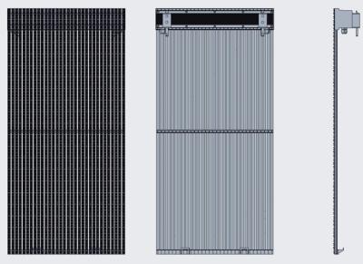 Chine Écran à LED IP65 transparent avec configuration DIP 346 à vendre