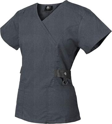 China Factory Fashionable V Neckline Women Scrubs Nurse Uniform Spandex Scrubsscrubs China For Hospital Polyester/Cotton Woven For Unisex for sale