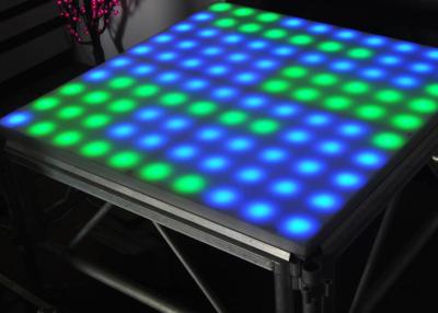 China Modulare tragbare Funkeln führten Dance Floor-Lichter mit Acrylplatten zu verkaufen