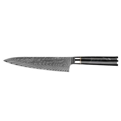 China Durable Japanese Steel Handle The Group Of Ten Damascus Steel Material 8 Inch Yangjiang Kitchen Knife for sale