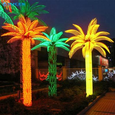 China Outoors 2018 Patio Pathway Landscape Garden Christmas Products Led Outdoor Waterproof Led Artificial Coconut Tree Light Palm Tree Lights for sale