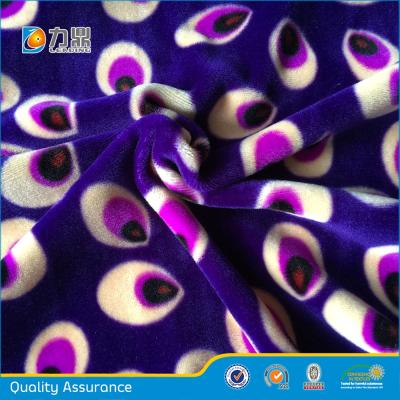 China Anti-Static Printed Super Soft Fabric For Sofa Cover for sale