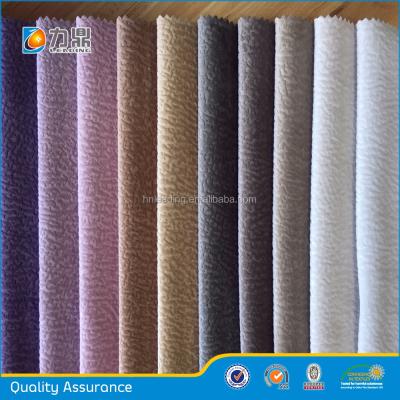 China Hot Selling 100% Polyester Anti-Static Velvet Fabric For Furniture And Sofa for sale