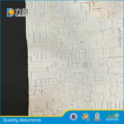 China New Design Anti-static 100 Warp Polyester Knitting Velvet Fabric For Sofa for sale