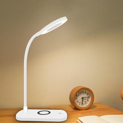 China Nature Light High Quality Tri Tone Light High Quality Wireless Desk Lamp Touch Desk Lamp Modern Bed Fill Side Led Table Lamp Night Light for sale