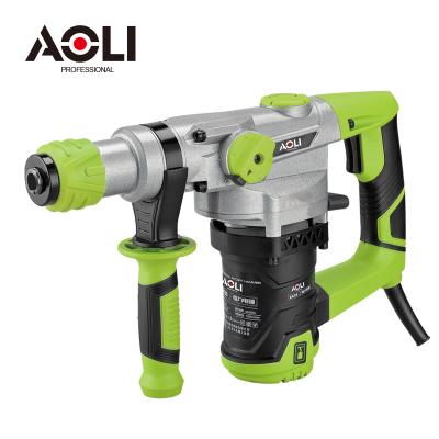 China 1250W 40mm SDS Max Electric Rotary Hammer drill with Magnesium gear box for sale