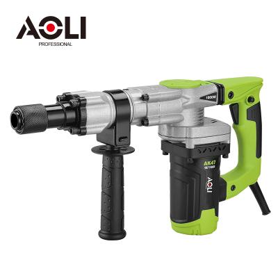 China 1500W powertec electric hammer drill design by ourselves for sale