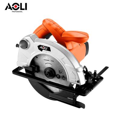 China AOLI New Model 1300W 185MM Circular Saw Professional Electric Hand Held Corded Wood Cutting Machine Household for sale