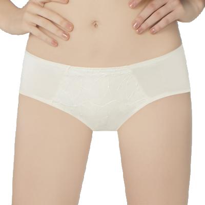 China Seamless Beige Panties FA0336-4 Waist Antibacterial Women's Low Waist Underwear Panties for sale