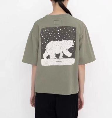 China Breathable Eco-Themed Three-Color Short Sleeve T-Shirt for sale