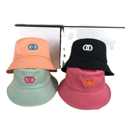 China New Style Character Style Bucket Hat Designer Bucket Hats Women's Luxury Nylon Popular Summer Women's Hats for sale