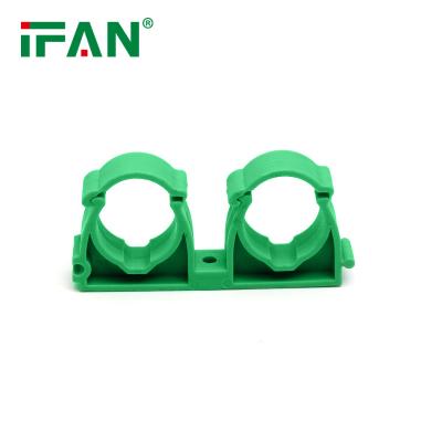 China IFAN Best Selling PPR Pipe Connection PPR Fittings Clip or Plastic PPR and PPR Pipe Clip for sale