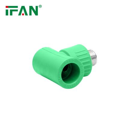 China Factory Customized Plastic Water Pipe System IFAN Size PPR Fittings PPR Fitting For Water Supply for sale