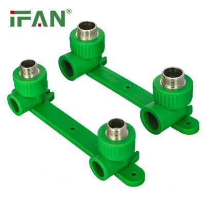 China High Quality Water Delivery Supplier IFAN China PPR Pipe Fitting Manufacturers Double PPR Elbow for sale