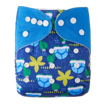 China Printed Reusable Diapers Cotton Diapers Covers Baby Kids Multilayer Panties Cloth Diaper Training Washable Training Pants for sale