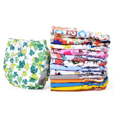 China Amazon Supplier Cloth Diaper Cloth Manufacturers Baby Printed Reusable Infant Washable Changing Diaper for sale