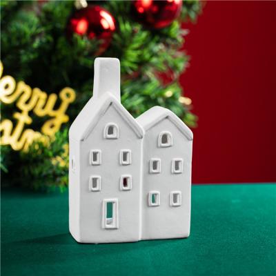 China Safety Hot selling house shape ceramic craft kids educational toys handmade painting drawing kit diy toys for sale