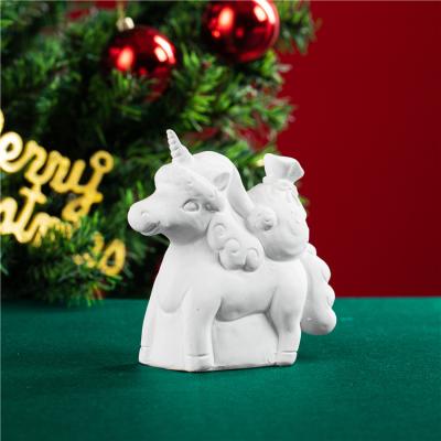 China Safety Creativity christmas gift ceramic craft and art drawing kit model DIY coloring painting toys for kids for sale