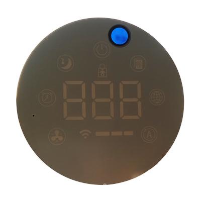 China Smart Lock Customize Small Home Use Electronic Equipment Switch Control Acrylic Front Smart Display Panel for sale