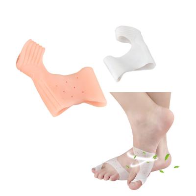 China Foot Pain Relief Bunion Corn Pad Silicone Gel Big Toe Separator Soft Foot Care for sale