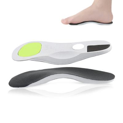 China Breathable Shock Absorption Shock Proof EVA Orthotics Foot Arch Support Insoles for sale