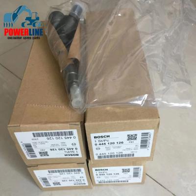 China Machinery Repair Shops Engine Model D04FR Common Rail Engine Fuel Injector 0445120126 VA32G6100010 For Excavator KOBELCO SK130-8 SK140-8 for sale