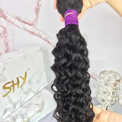 China Wholesale Deep Wave Customized Bundles 100% SHANY Straight Remy Hair Water Wave Hair Bundles For Black Women In Stock for sale