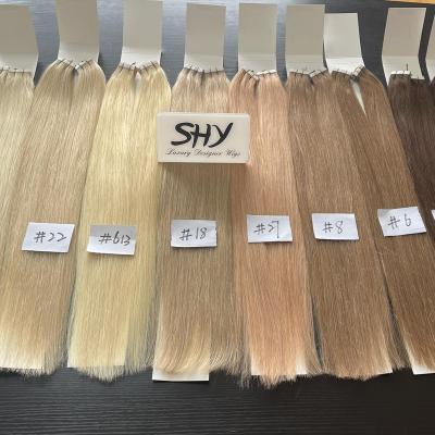 China Wholesale I/U/Flat/V/Nano Hair Tip Real Straight Virgin Hair Extension Raw Hand Tied For Black Woman for sale