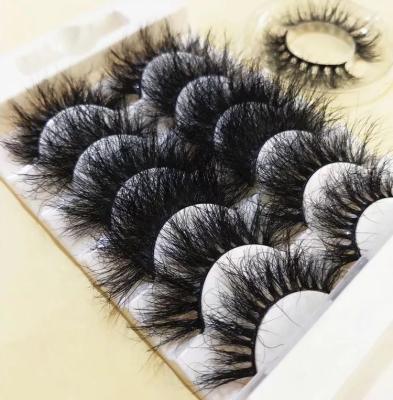 China Long Natural 5D-Mink lashes Qing Dao Wholesale High Quality Eyelashes 100% Real Mink Artificial Wholesale With Private label eyelash make up for sale