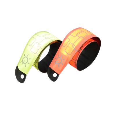 China Sports / Outdoor Working Led Slap Armband High Quality Concert Fashion Led Slap Wristband for sale