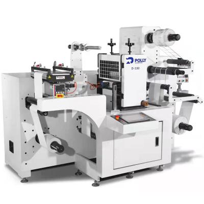 China food & Beverage Plant D-350 Semi Rotary / Full Rotary Die Cutting Machine Label Finishing Machine for sale