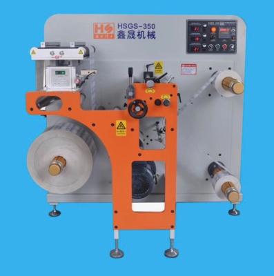 China food & Beverage Factory HSGS-350 Label Slitting Machine for sale