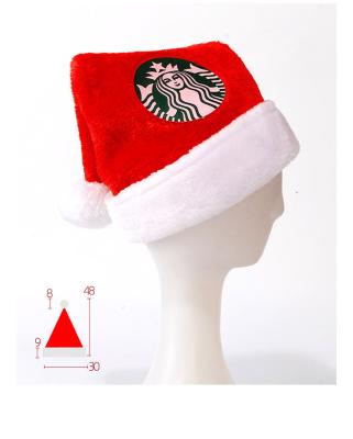 China Competitive Price Cheap Customized Printed Santa Hat Patterns for sale