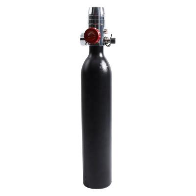 China GAS M18 Thread Gas Cylinder 0.5L 12OZ CO2 Paintball Air Tank Cylinder With 3/8-24UNF Thread Scuba Valve for sale