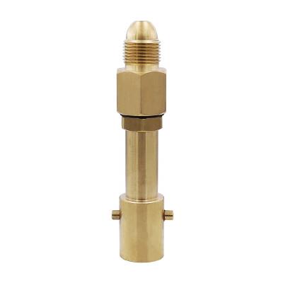 China Long Durability High Point Bayonet Refill Gas Propane LPG Refilling Bottle Brass Fill Adapter for sale