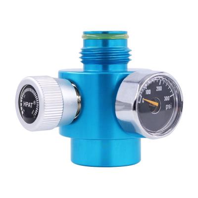 China Durable CO2 Adjustable Valve High Pressure Air Tank Compressed Air Regulator Output 0-200psi for sale