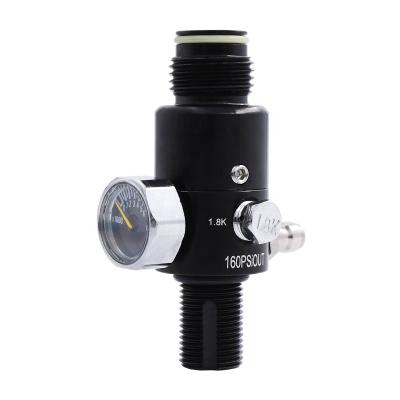 China Durable PCP Paintball LP Regulator Low Pressure Valve Output 160PSI/200PSI/300PSI for sale