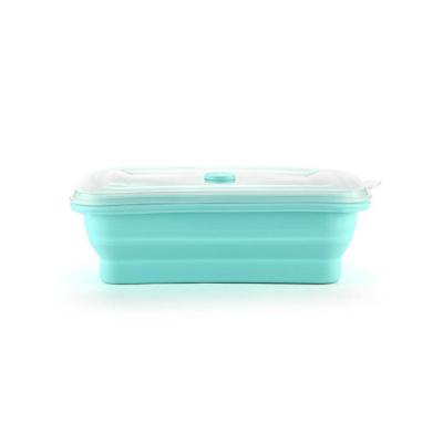 China New Design Eco-friendly Freshness Preservation Hot Selling High Silicon Food Storage Container Box Lunch Box Set for sale