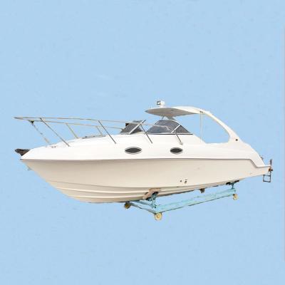 China Fishing Boat Waterwish QD 27 CABIN Fiberglass Speed ​​Boat For Sale for sale