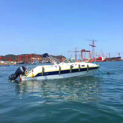 China Fishing boat WATERWISH QD 27 CABIN fiberglass yacht boat for sale for sale