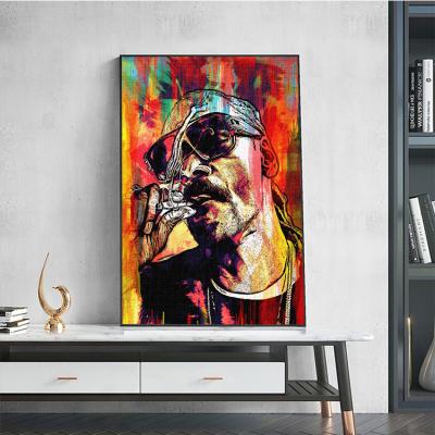 China Round Drill Hip Hop Diamond Painting Rap Star Paintings Wholesale Home Decorations.Gifts Full Sets For Wall Artwork 5D Diy Diamond Paintings Kit for sale