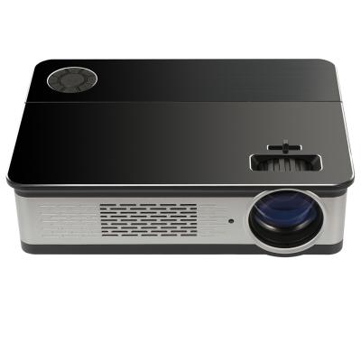 China Factory Built-in TRANSJEE A6000Pro 5800lumen Speakers 1080p 4k 2020 Projector Native Supported Projector For Business for sale