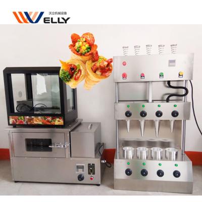 China Convenient sample operated electric pizza oven snack machine pizza display cabinets sale for sale